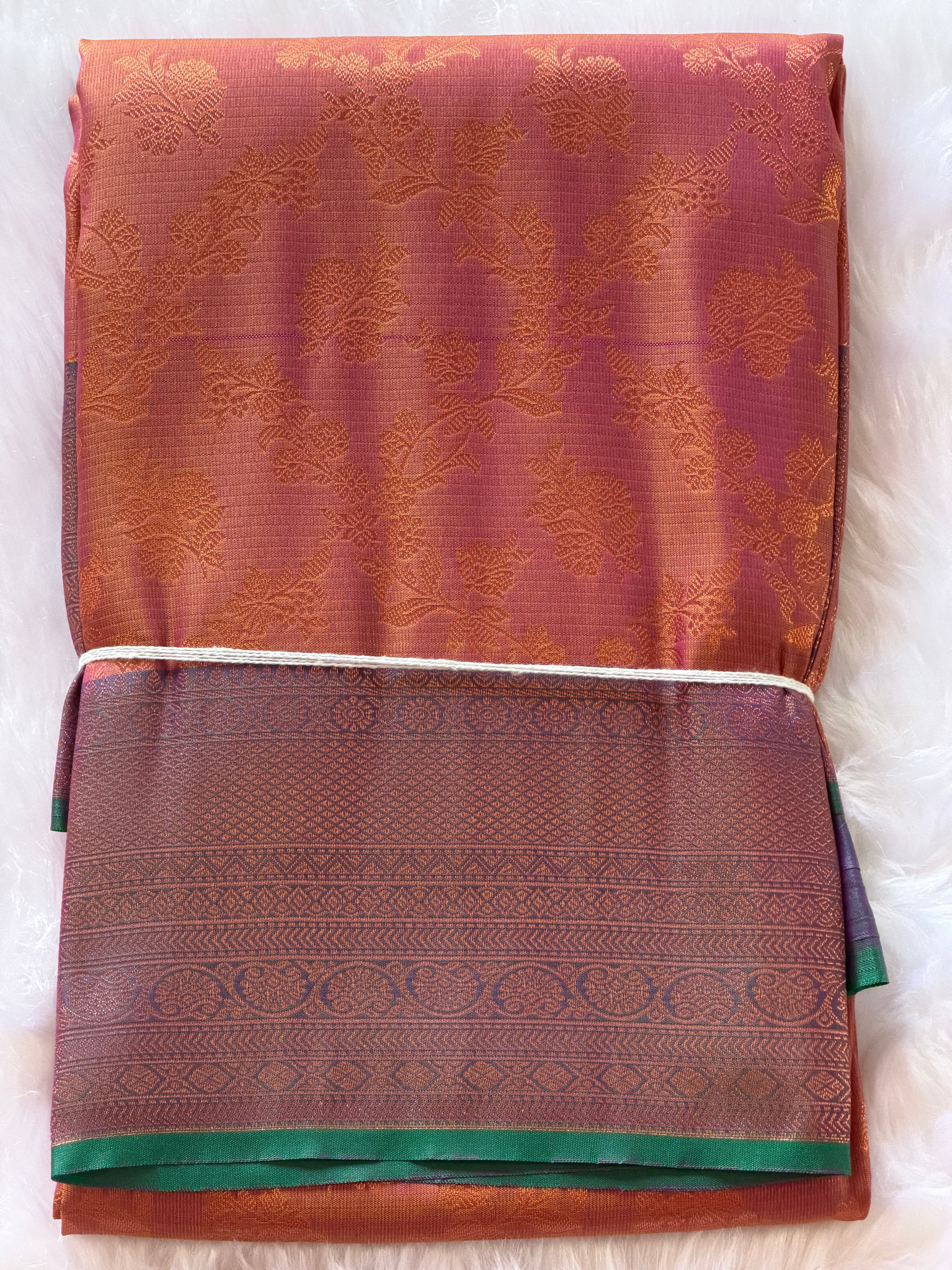 Kanchivaram Polyester Saree - KP-POL-0011