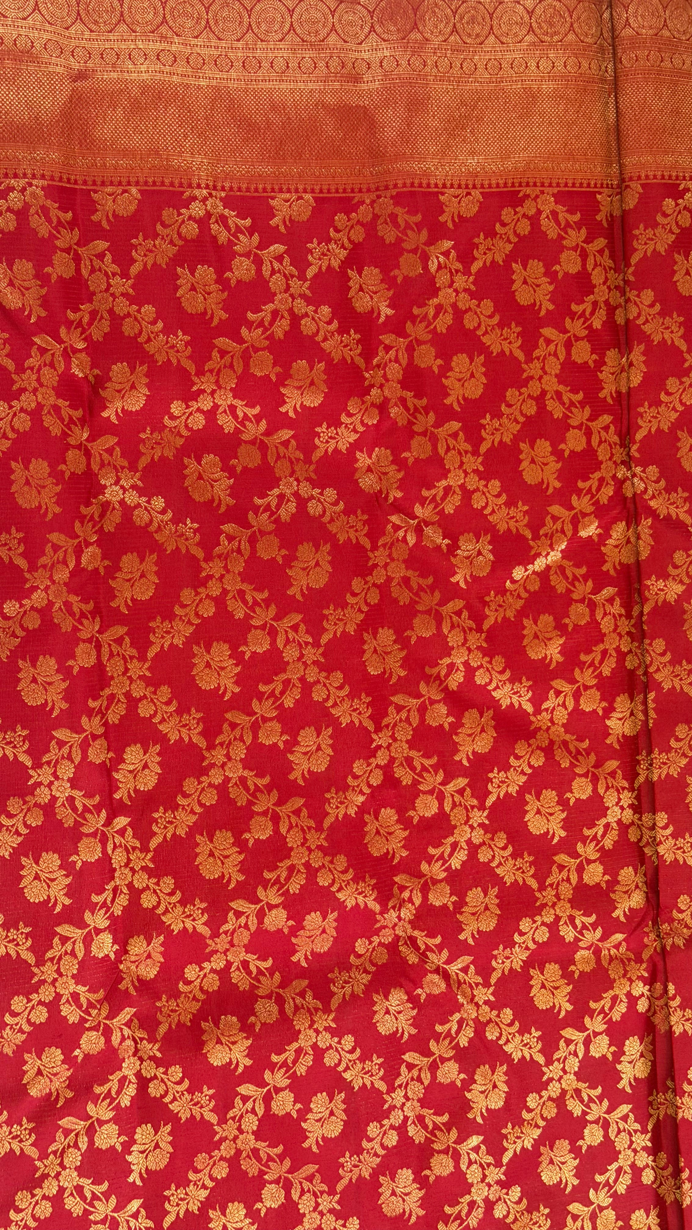 Kanchipuram pure silk saree full view - direct from manufacturer at best price KPPS005